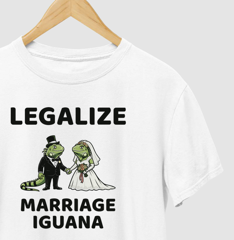 Legalize Marriage Iguana