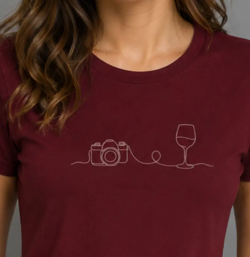 Câmera e vinho