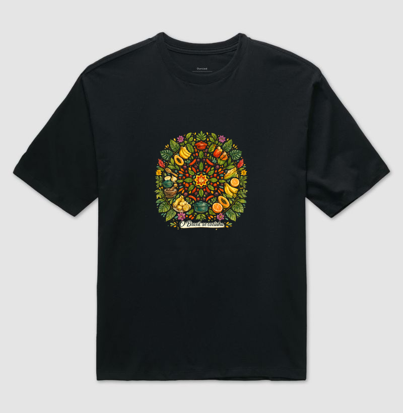 Mosaico - Camiseta Oversized