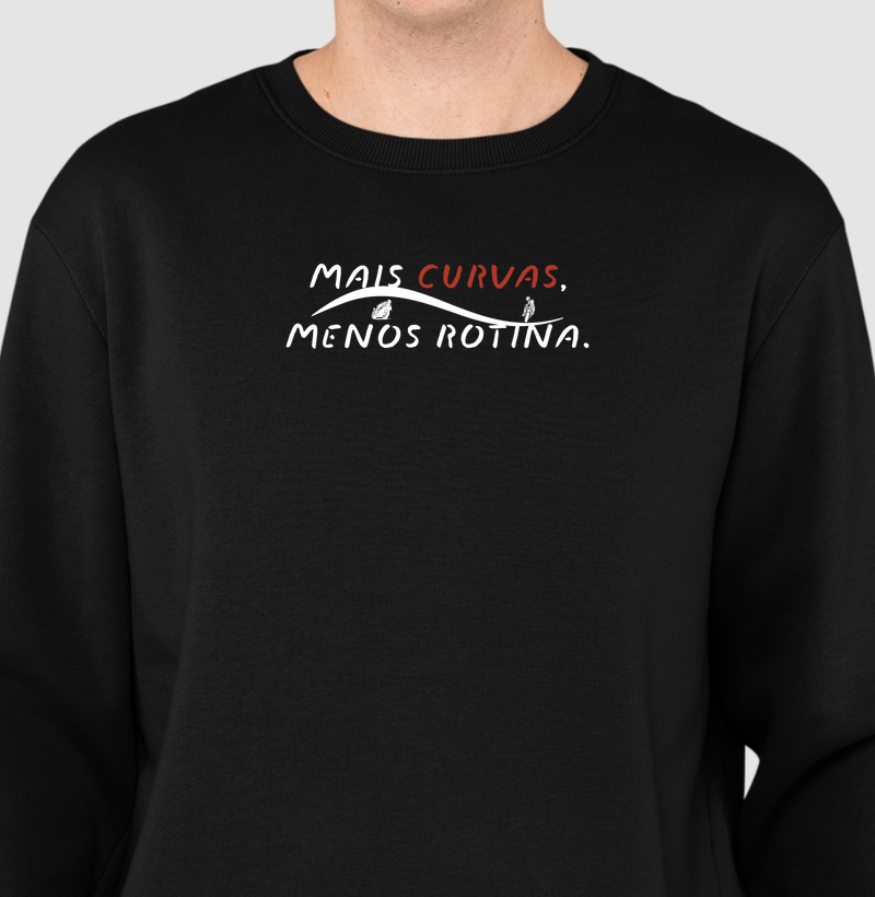 Mais curvas, menos rotina