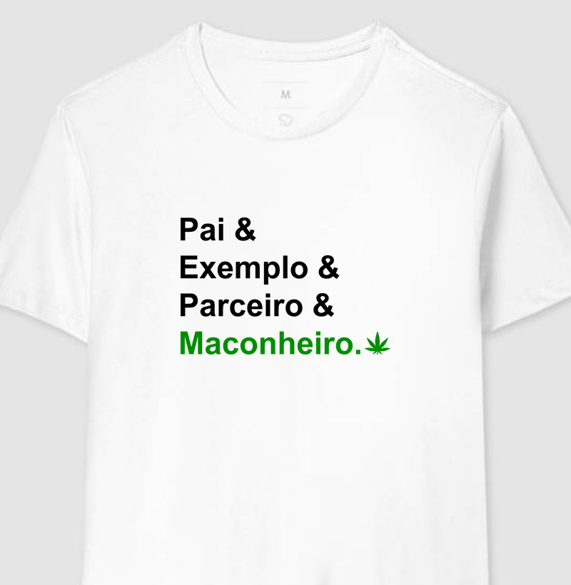 Pai Exemplo Parceiro Maconheiro