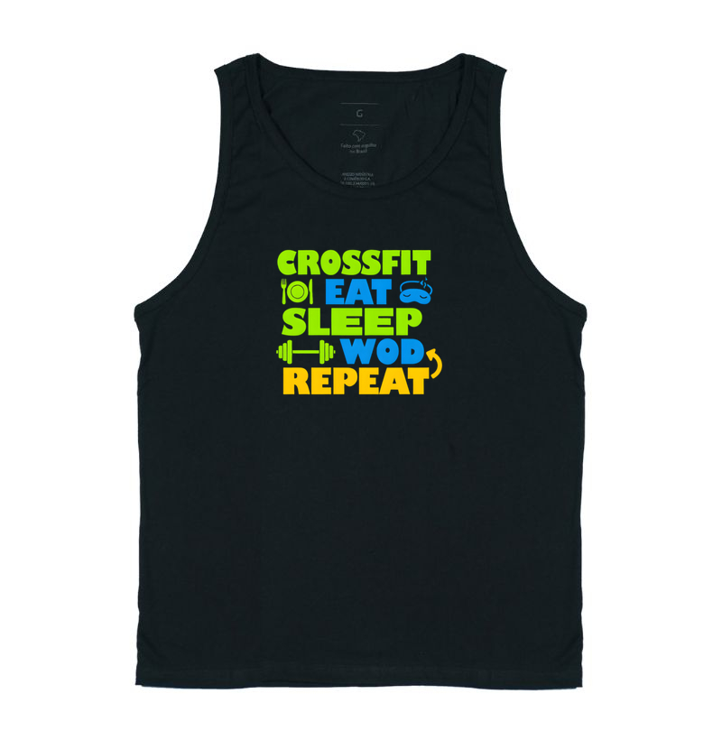 Camiseta CrossFit Sleep