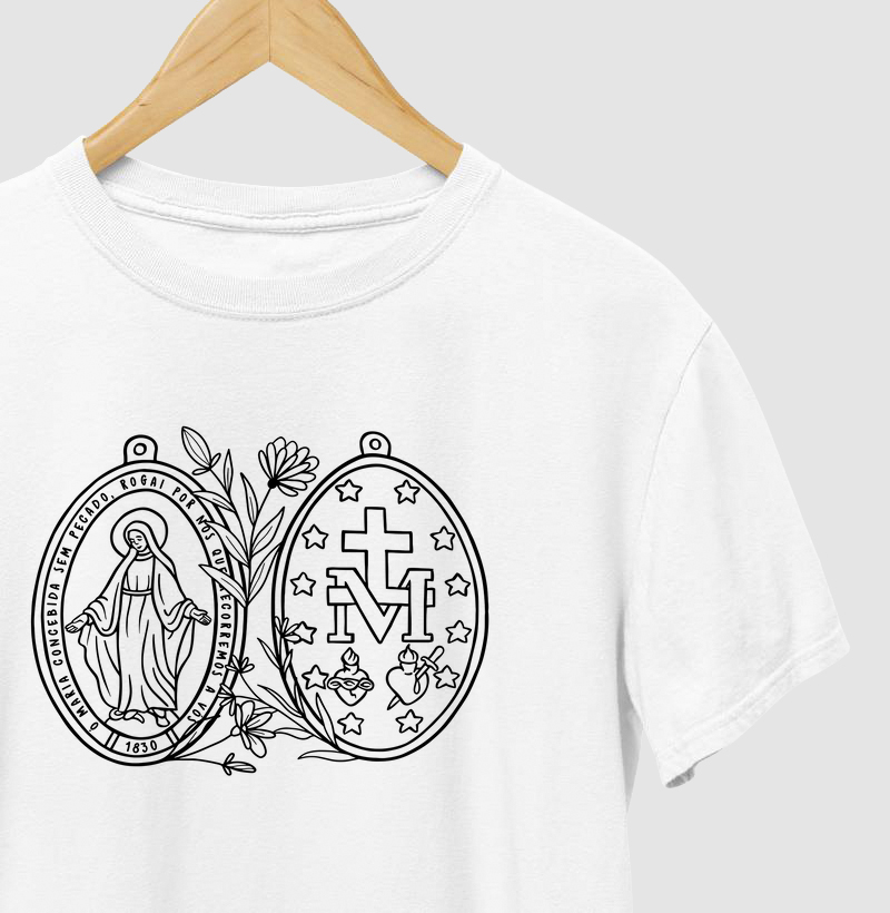 Medalha Milagrosa Desenhada