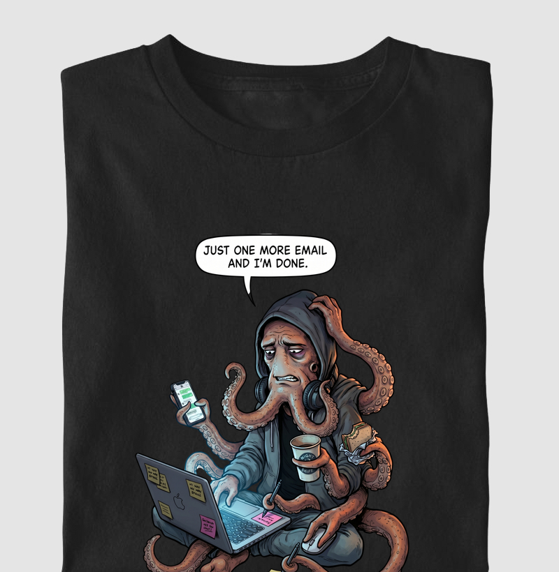 Camiseta Masculina AROUA — Inbox Zero | Bicho Solto | Streetwear Algodão Penteado 30.1