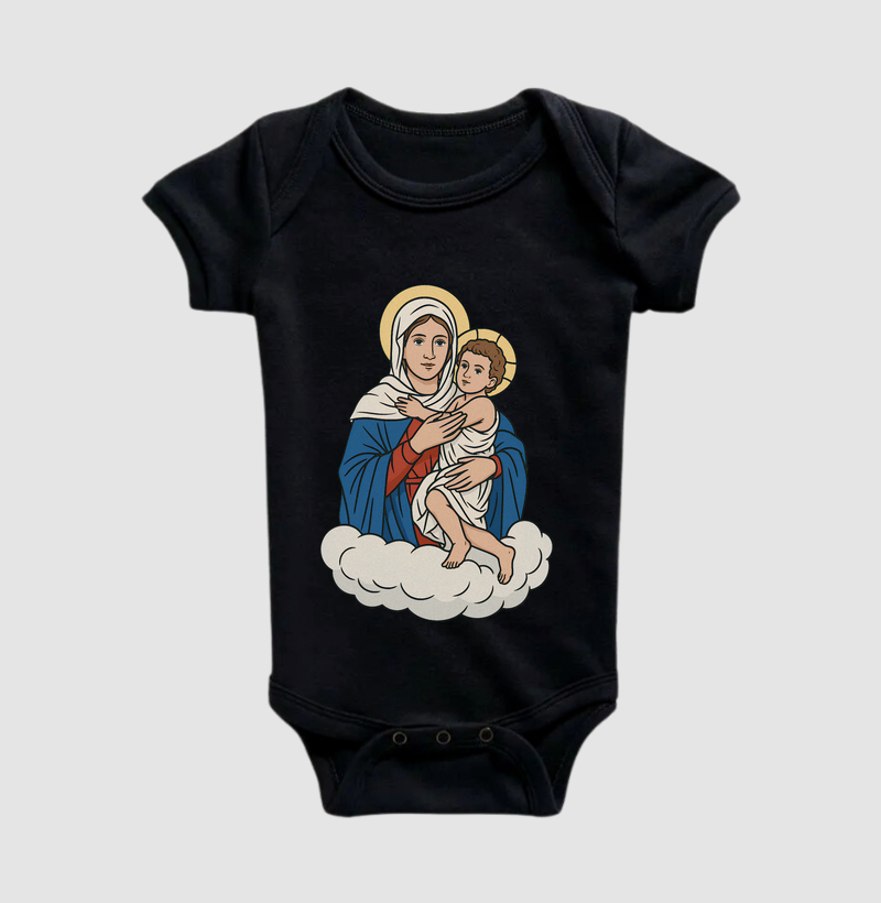 Nossa Senhora do menino Jesus Nuvens