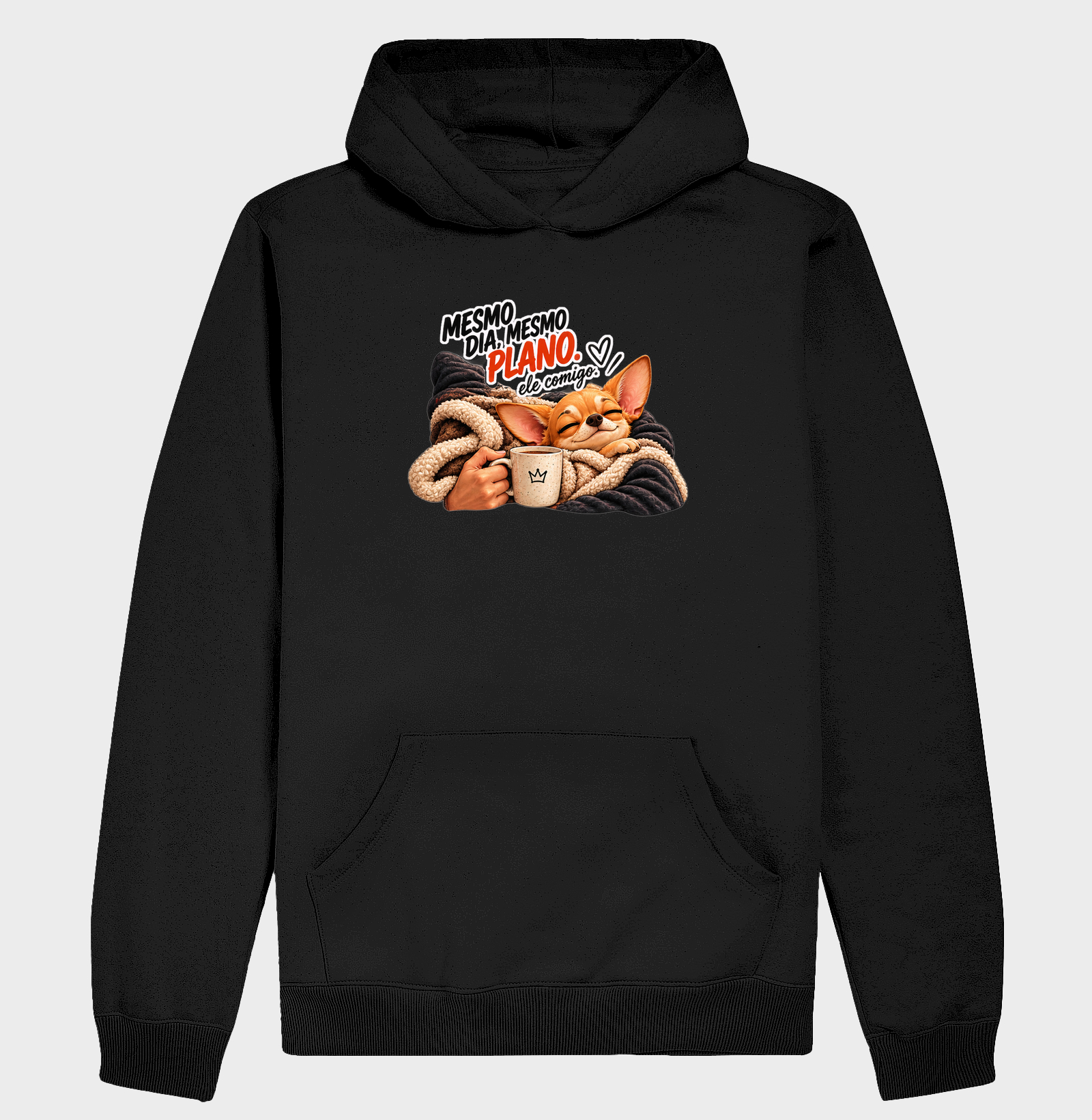 Mesmo dia, mesmo plano - Hoodie Moletom
