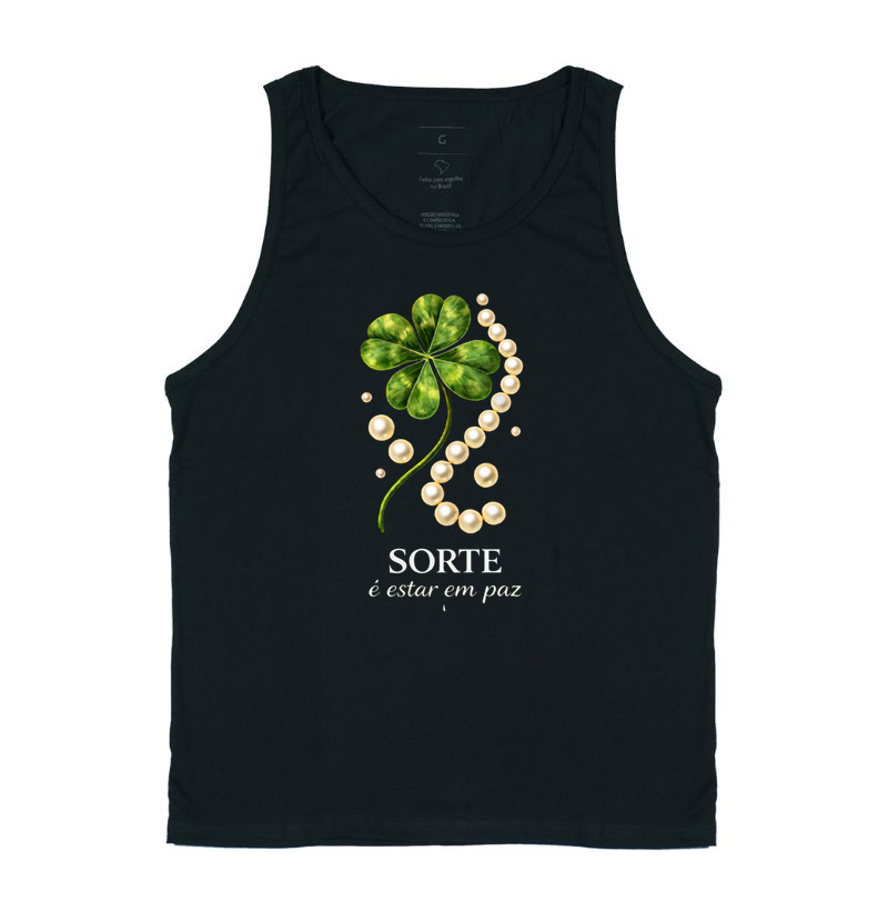 Sorte é estar em paz