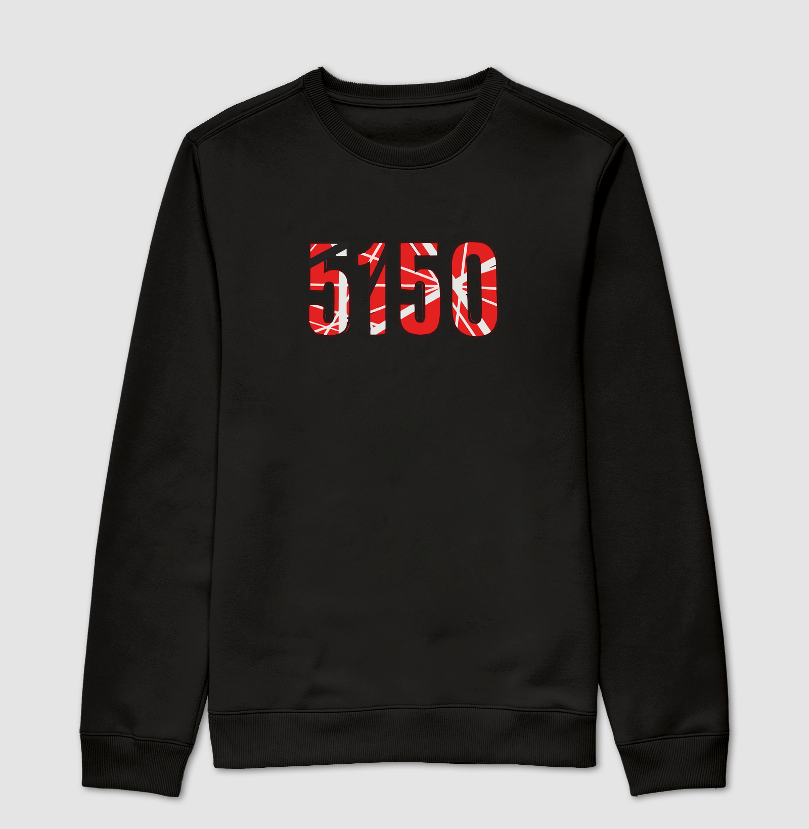 5051 - Red with Black Stripes