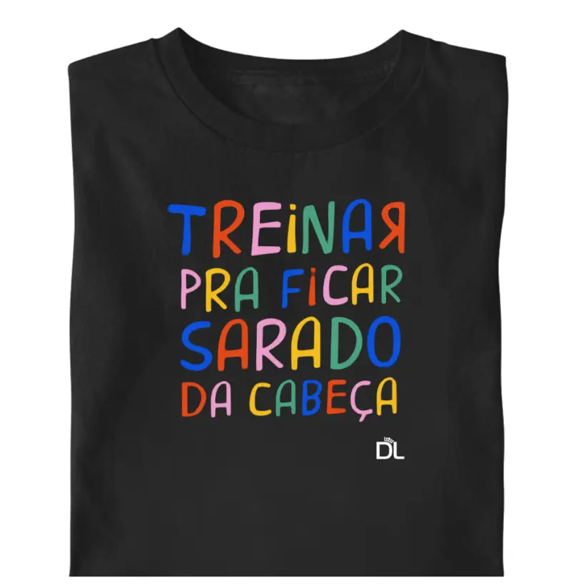Treinar pra ficar sarado da cabeça