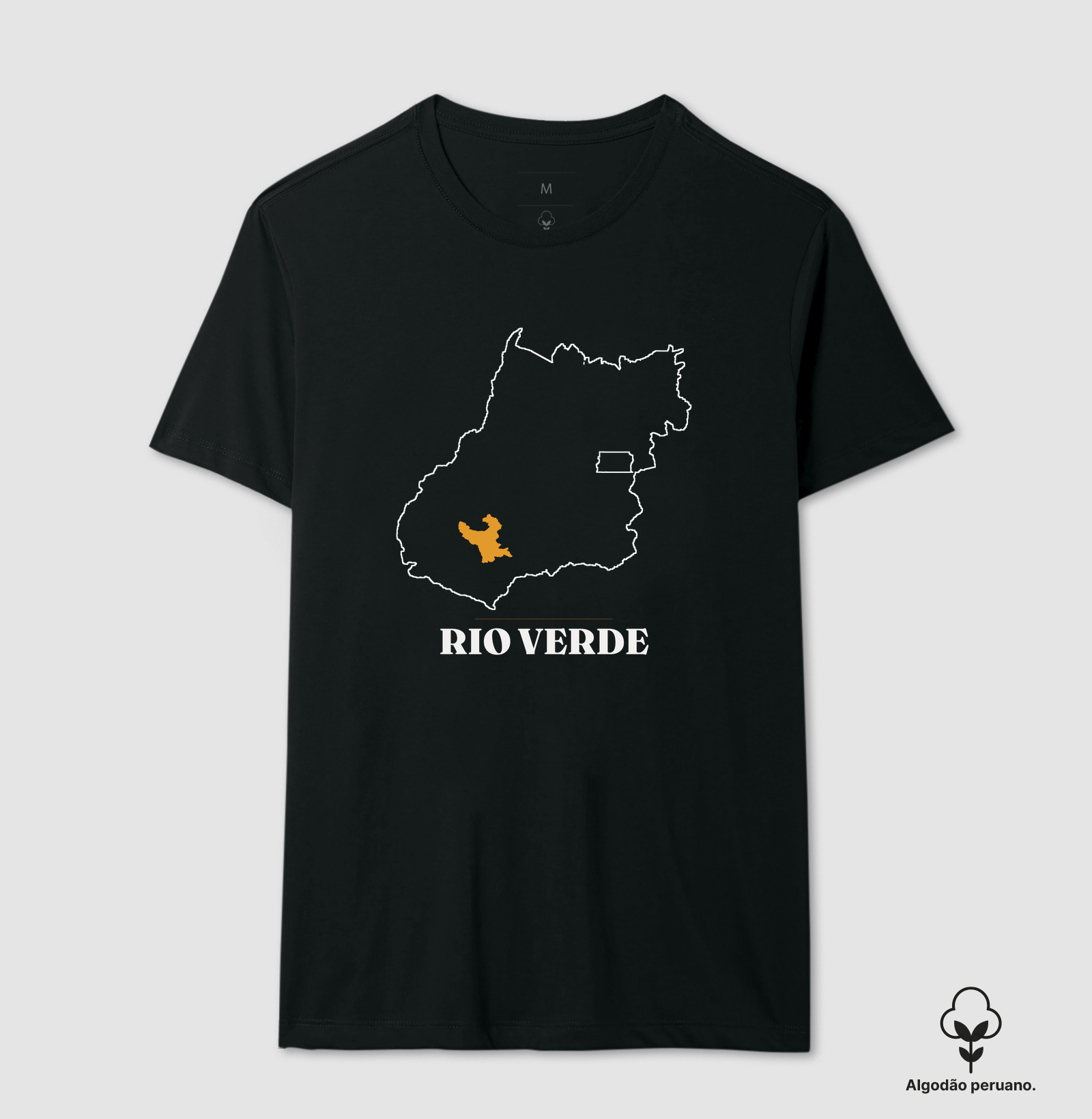 Rio Verde | Traço GO - Camiseta Algodão Peruano