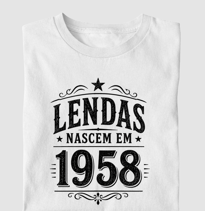 Lendas nascem em 1958