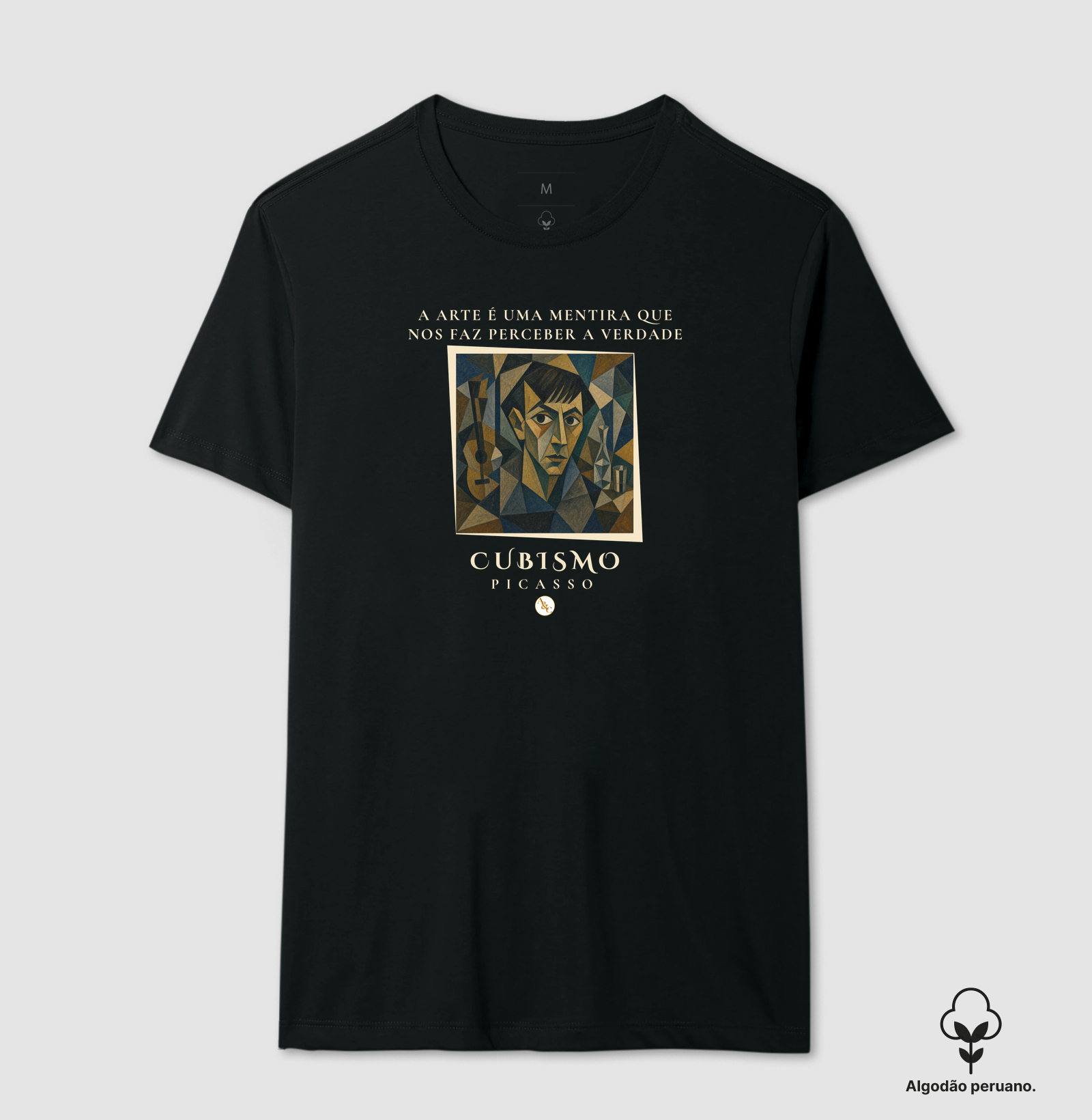 Camiseta Desconstrua o Olhar | Arte Moderna Inspirada em Picasso