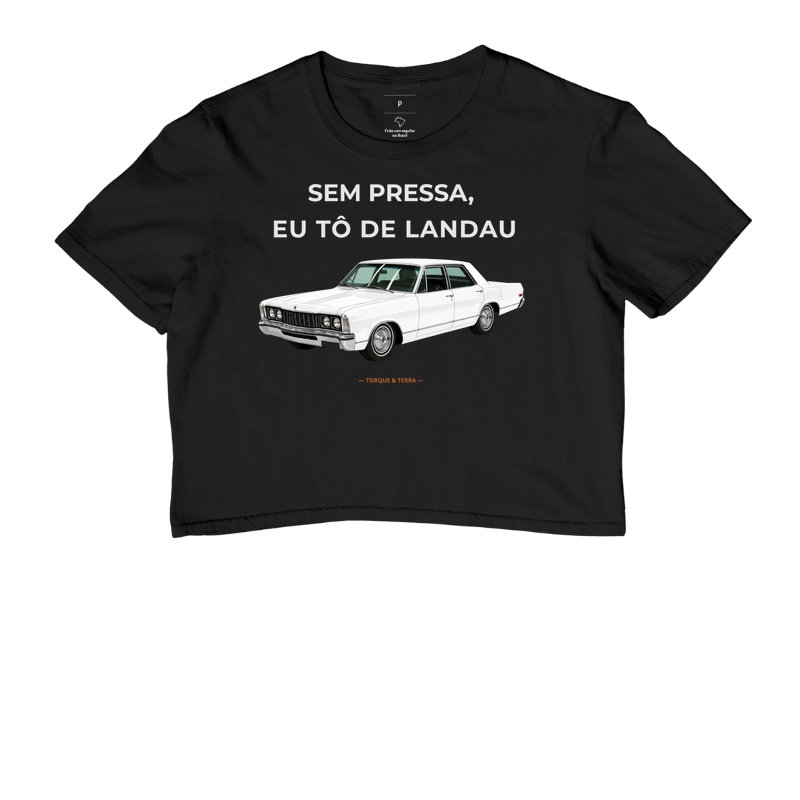 Sem pressa, eu tô de Landau - branco