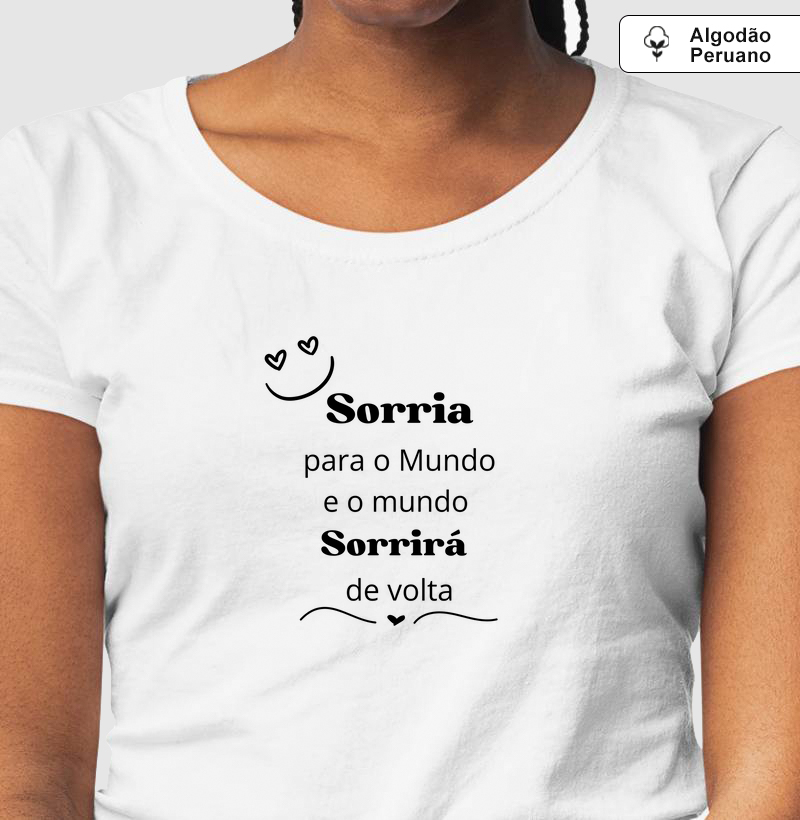 Camiseta Sorria