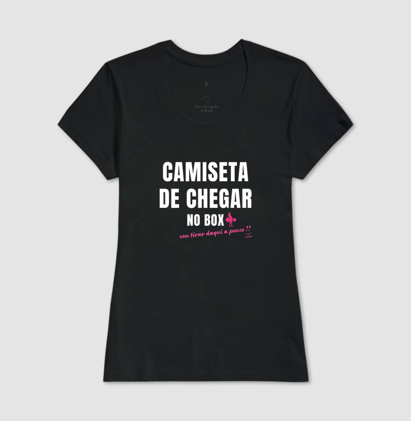 Camiseta de chegar no box