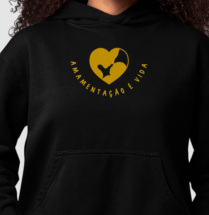 Amamentação é Vida Hoodie Slim