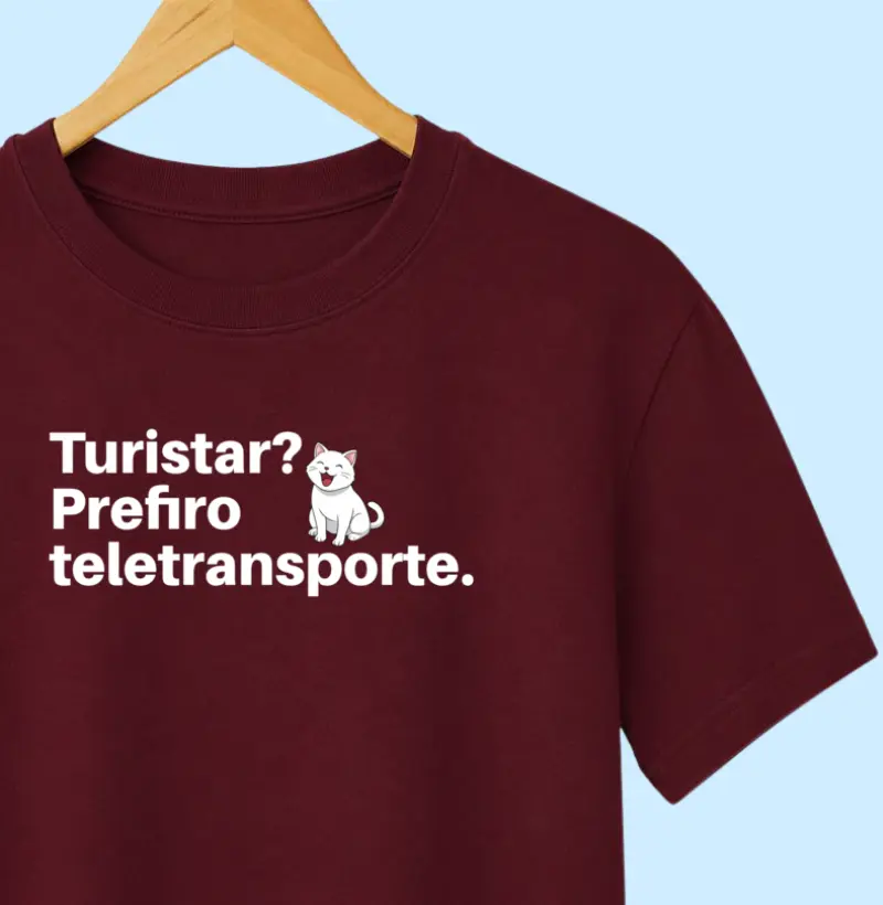 Turistar? Prefiro teletransporte