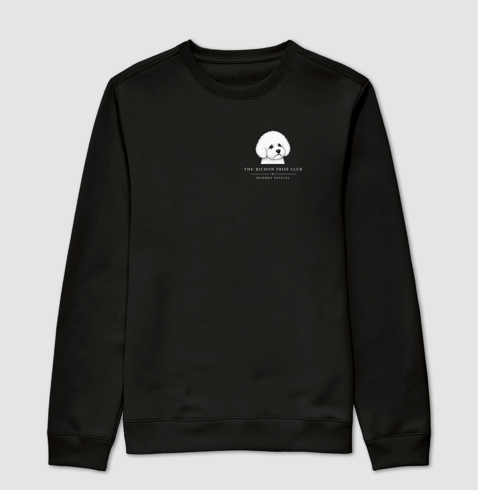 The Bichon Frisé Club - Suéter Moletom
