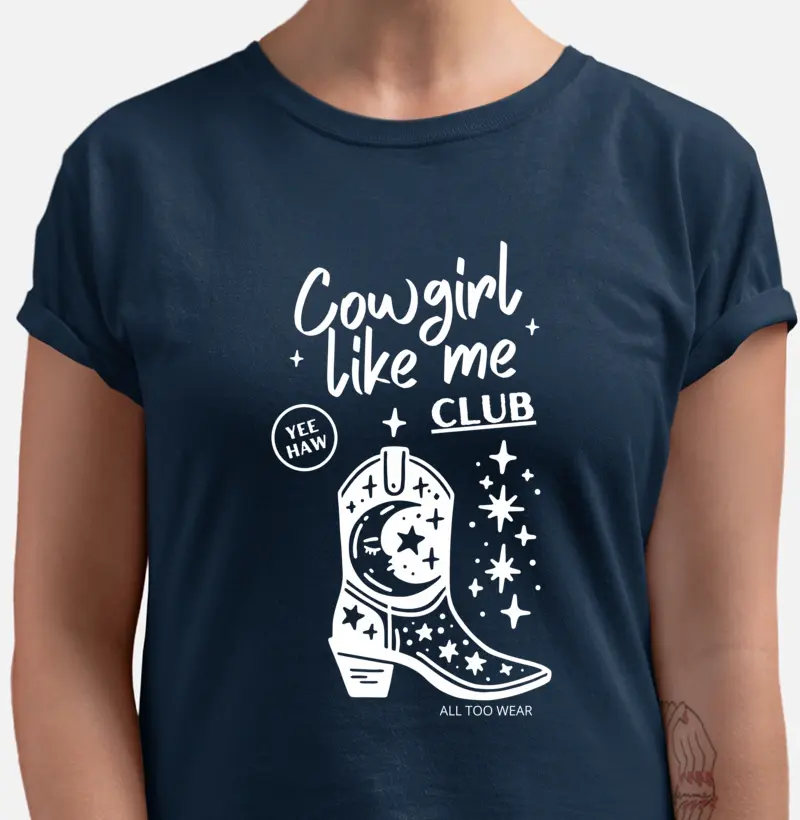 Camiseta Cowgirl igual a mim