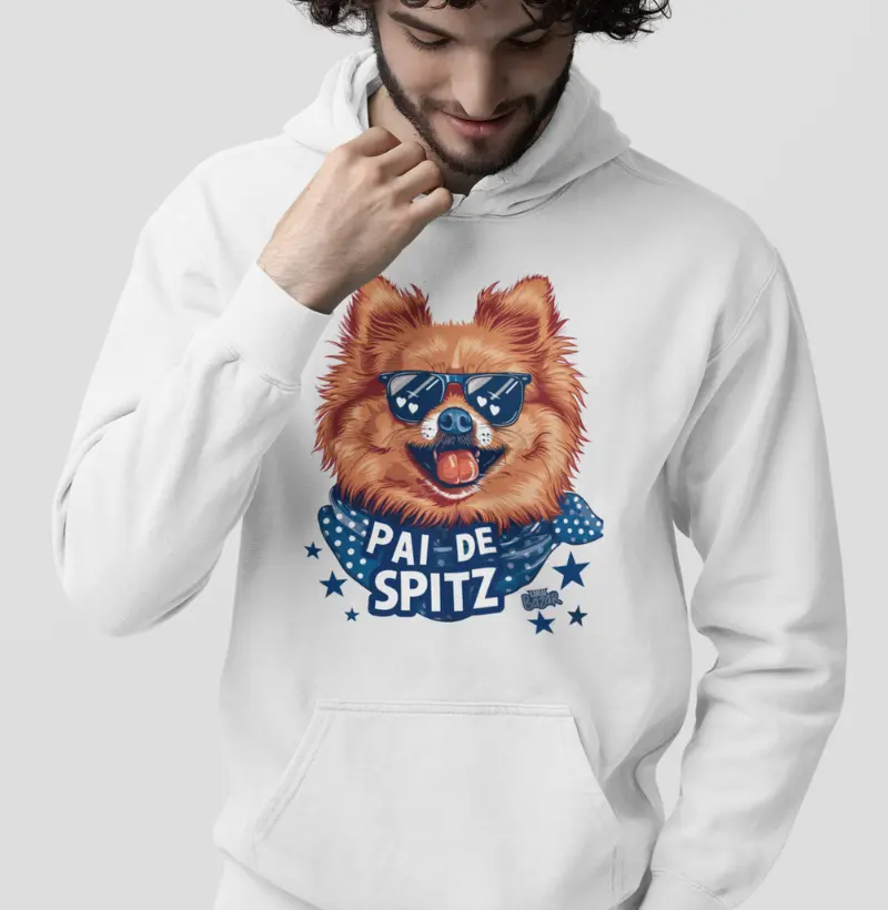 Pai de Spitz (Branco)