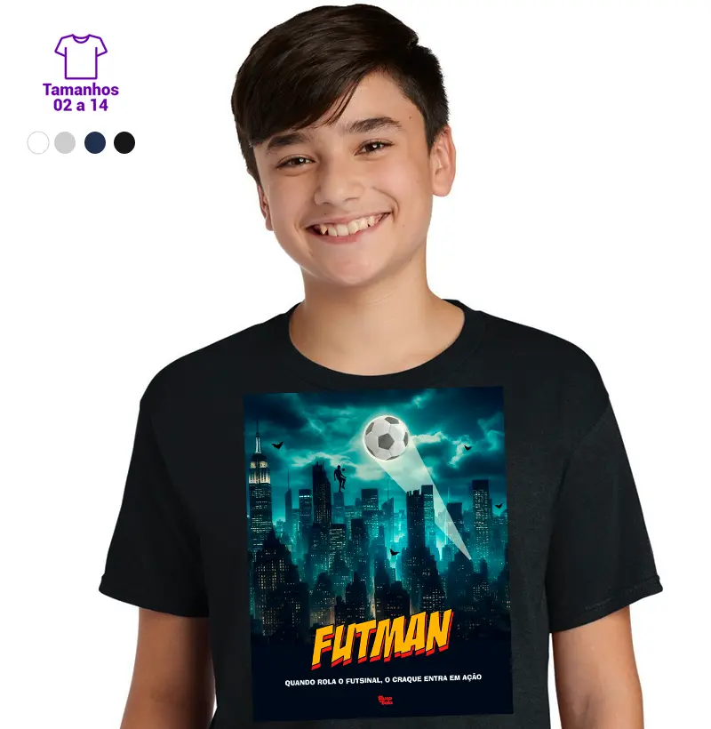 Camiseta Fut Sinal - Kids