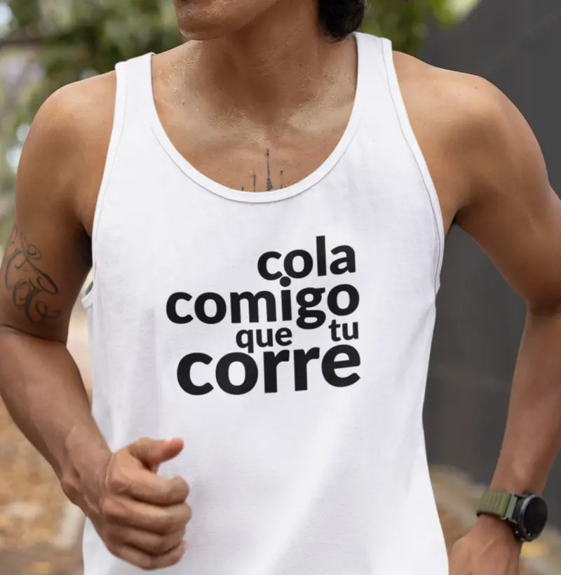 Cola comigo que tu corre