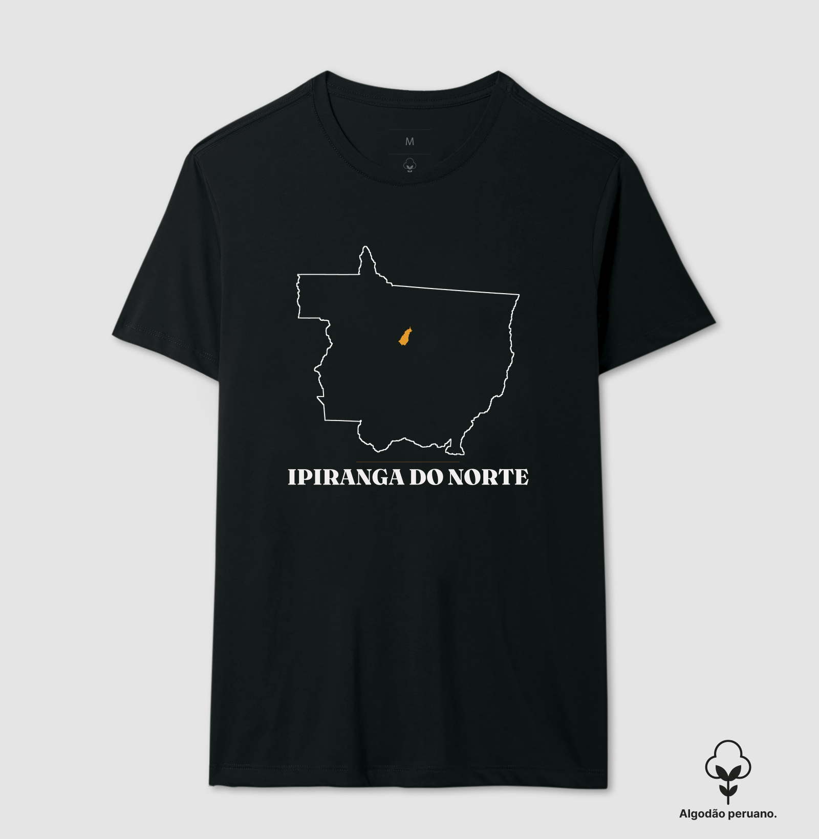 Ipiranga do Norte | Traço MT - Camiseta Algodão Peruano