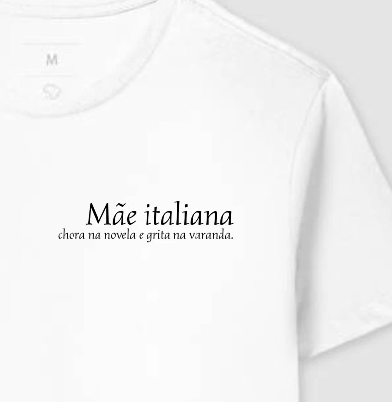 Mãe italiana 2 - chora na novela e grita na varanda