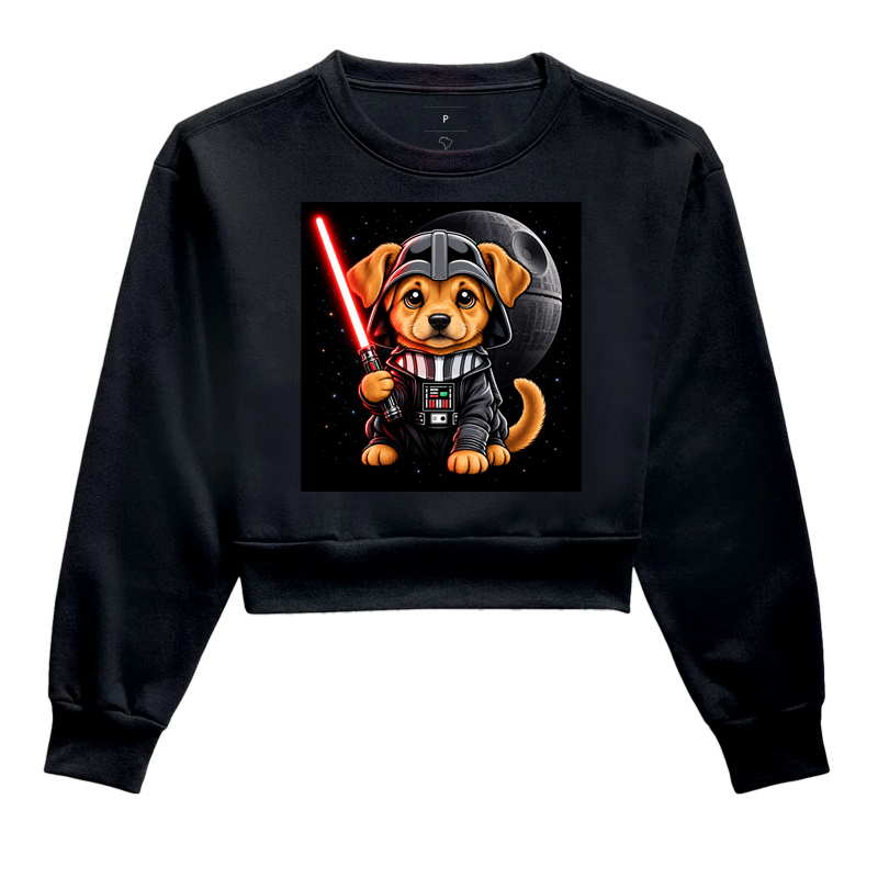Dog Vader - Cropped Moletom