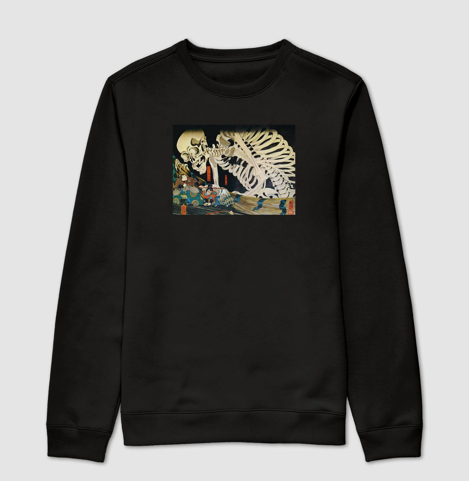 Moletom O Samurai e o Esqueleto