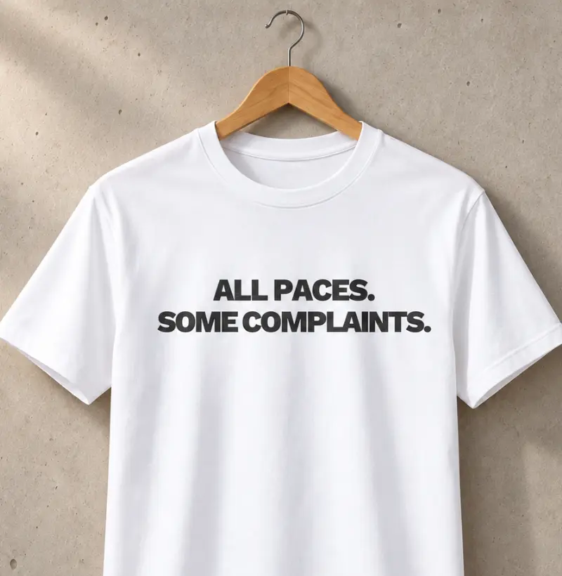 All paces. Some complaints.