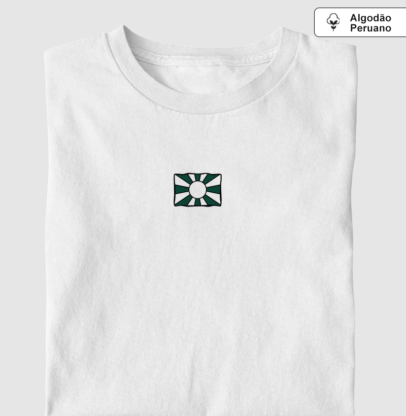 Algodão Peruano - Bandeira Verde e Branca