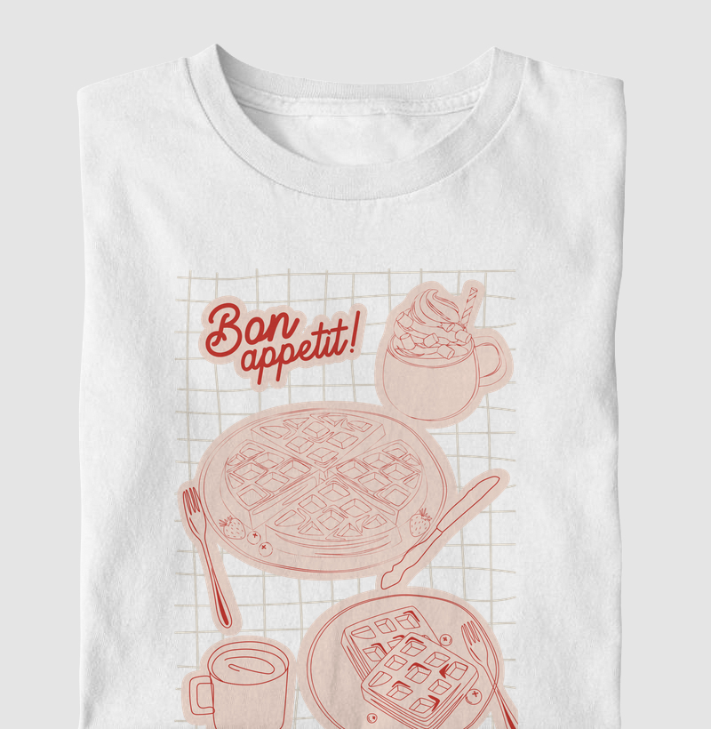Camiseta Infantil Bon Appetit