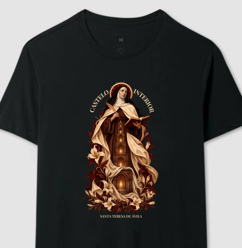 Castelo Interior — Santa Teresa de Ávila - Camiseta