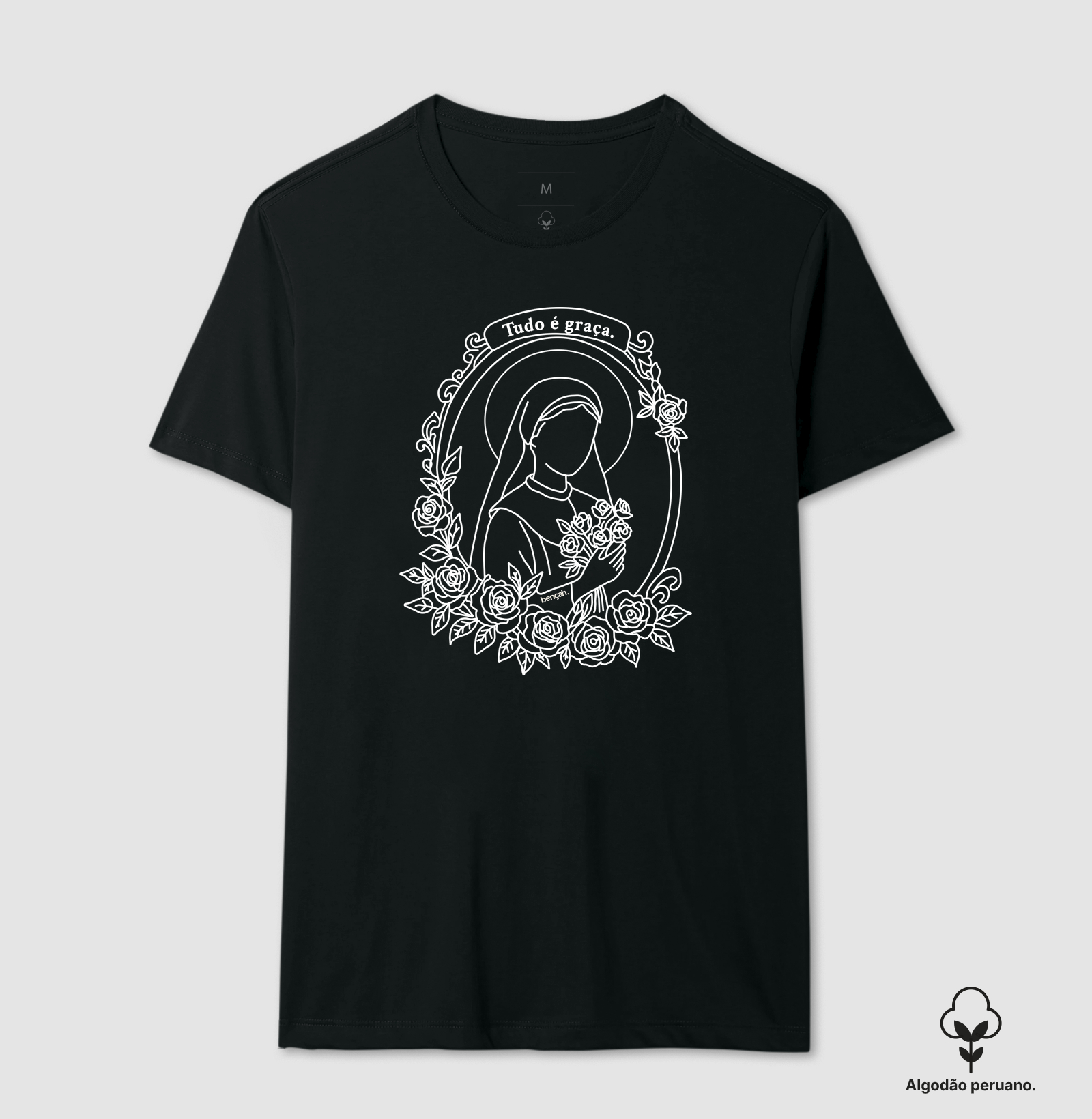 Camiseta Algodão Peruano Graça
