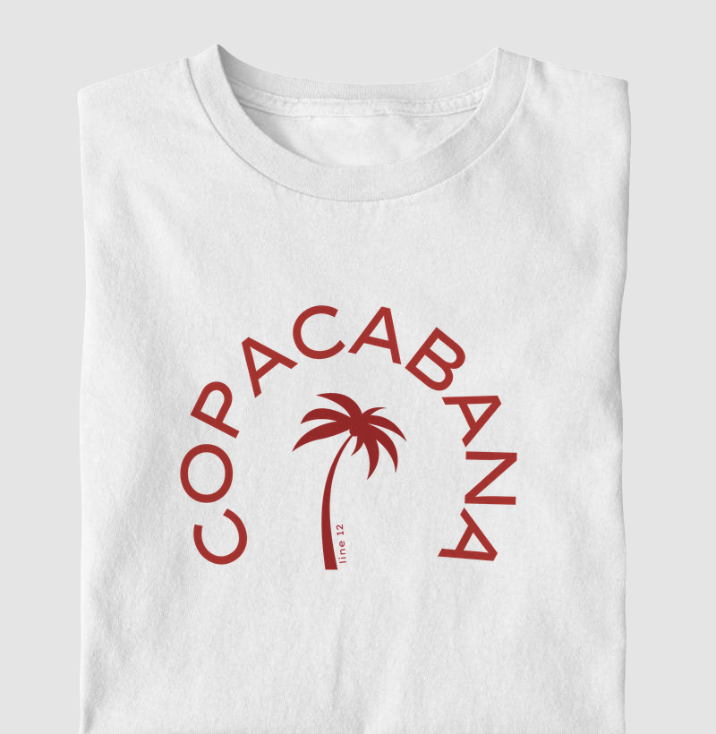 COPACABANA EM VERMELHO | BRANCO
