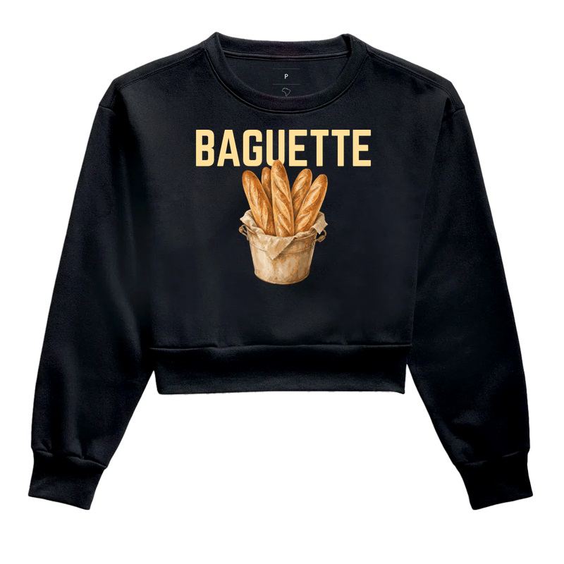 BAGUETTE - Cropped Moletom