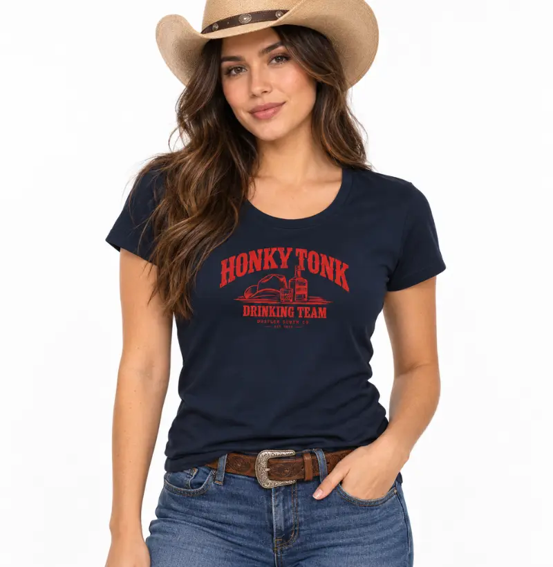 Baby Look Honky Tonk Drinking Team
