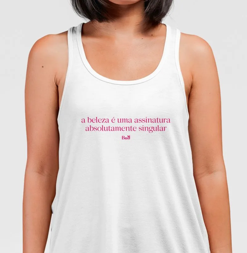 Regata A BELEZA É SINGULAR - Modelos Masculina & Feminina (P&B)