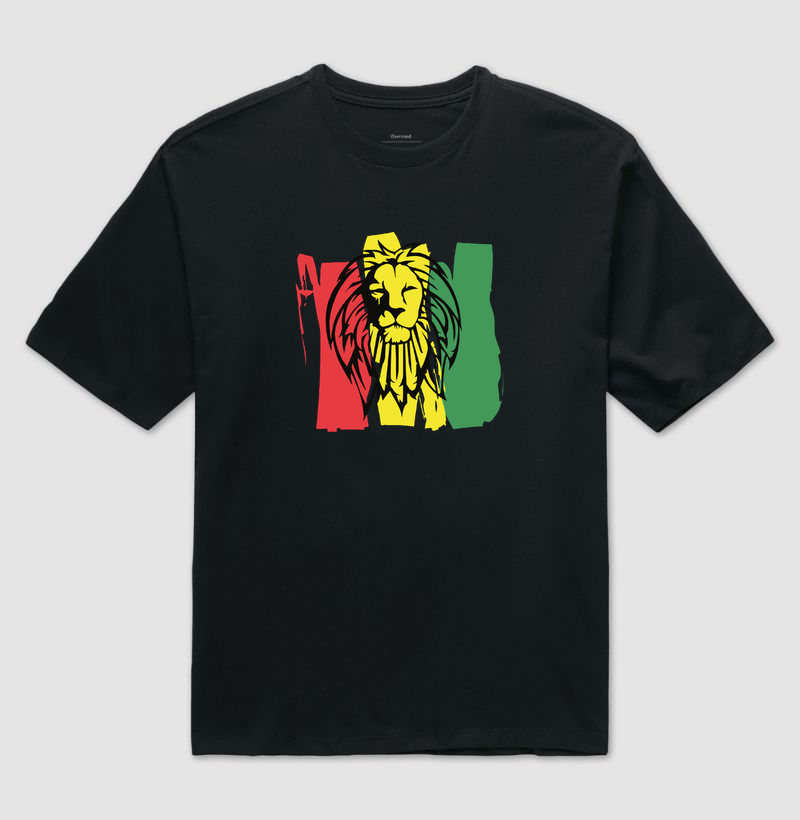 Rasta Lion · Outline Edition