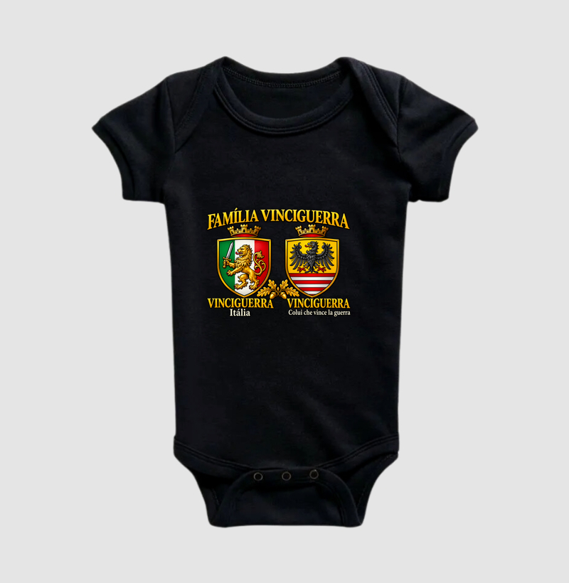 Família Vinciguerra - Body Infantil