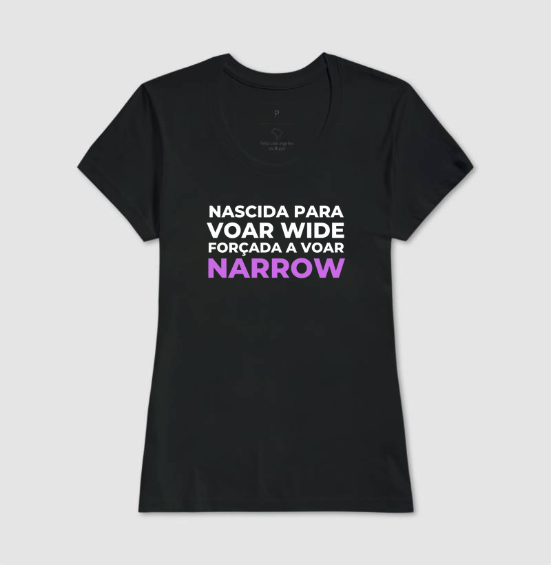Narrow & wide feminina