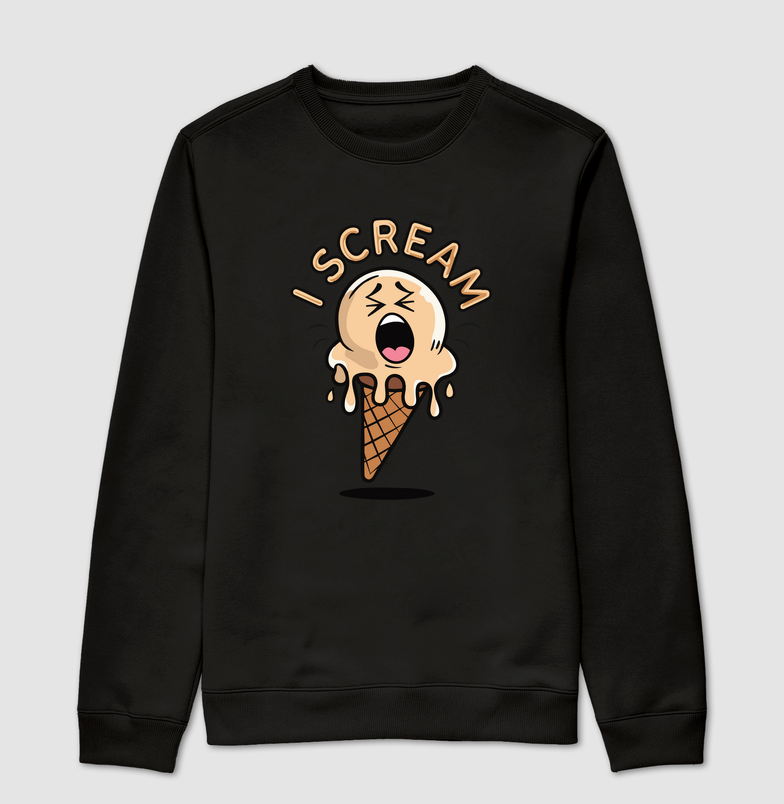Camiseta I scream, ice cream