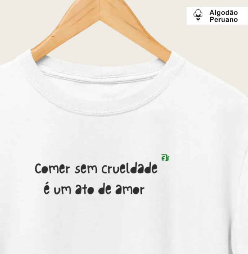 Comer sem crueldade é um ato de amor