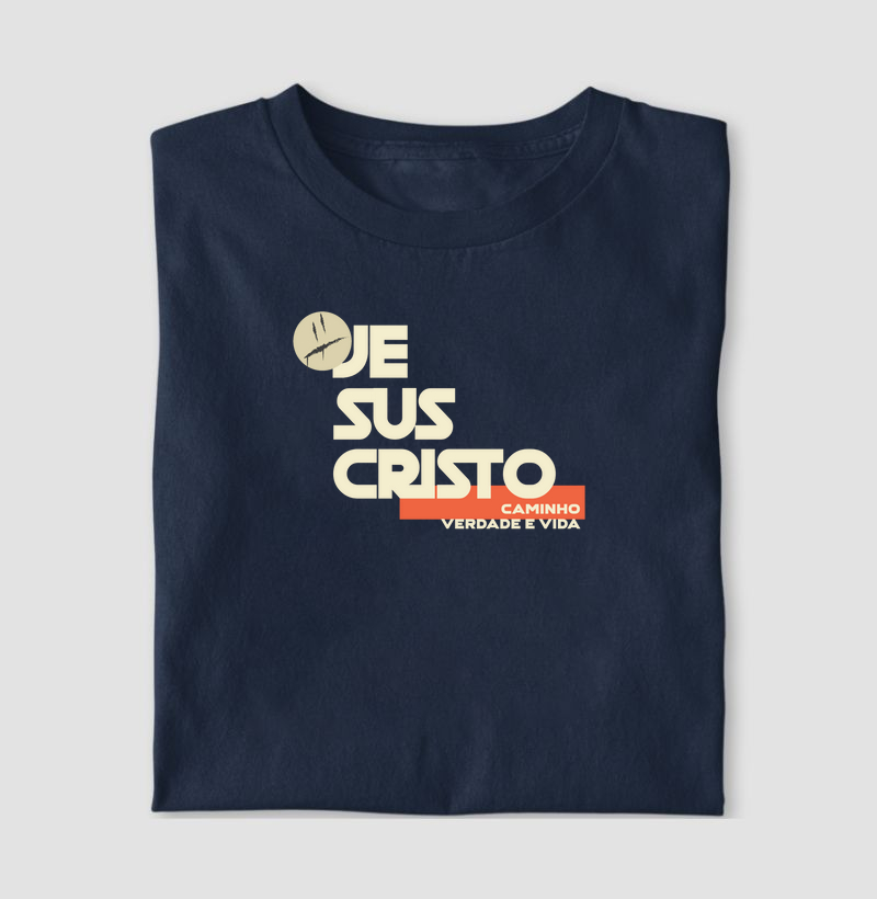 Camiseta Versículo Jesus Caminho, Verdade e Vida – Camiseta Cristã