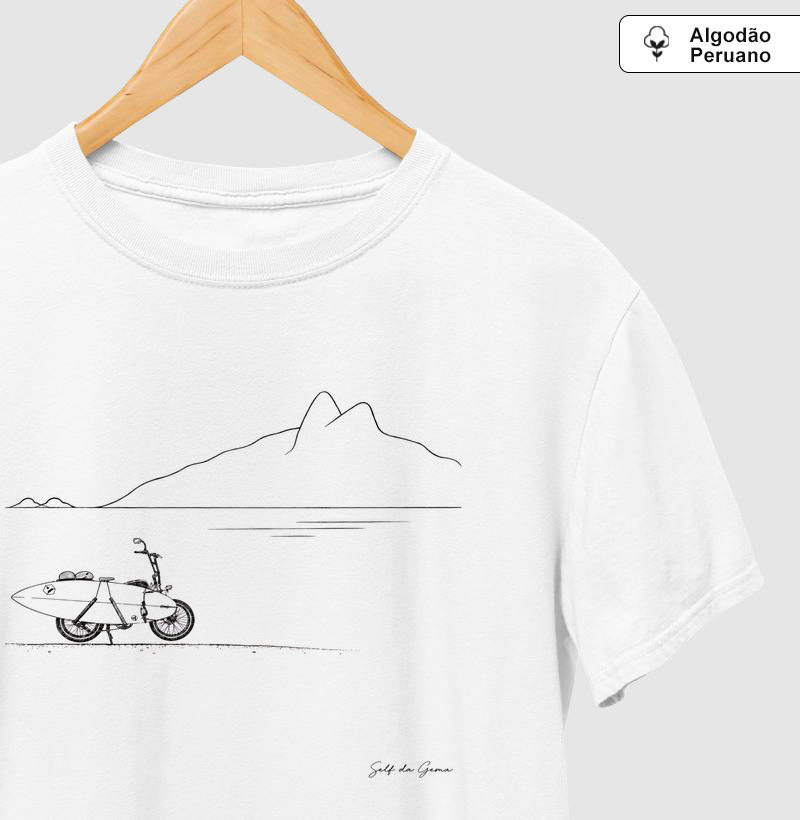 Pedal to the Sea™ - Camiseta Algodão Peruano