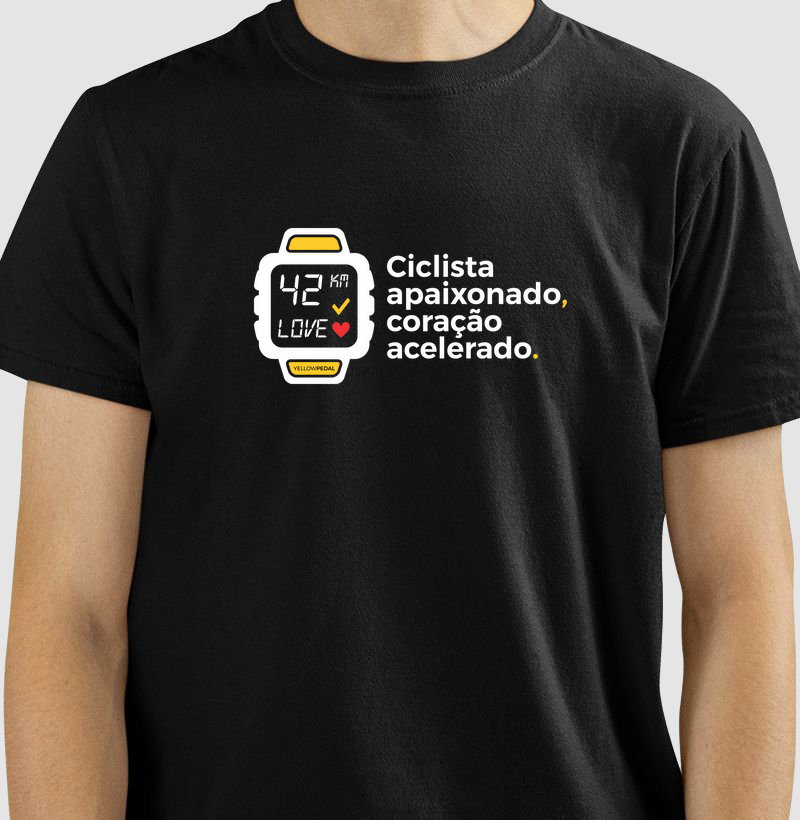 CAMISETA YELLOWPEDAL CICLISTA APAIXONADO