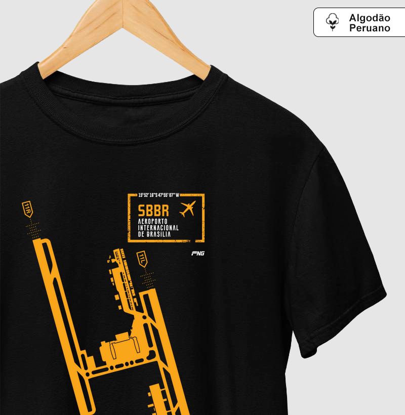 Camiseta Aeroporto Internacional de Brasília