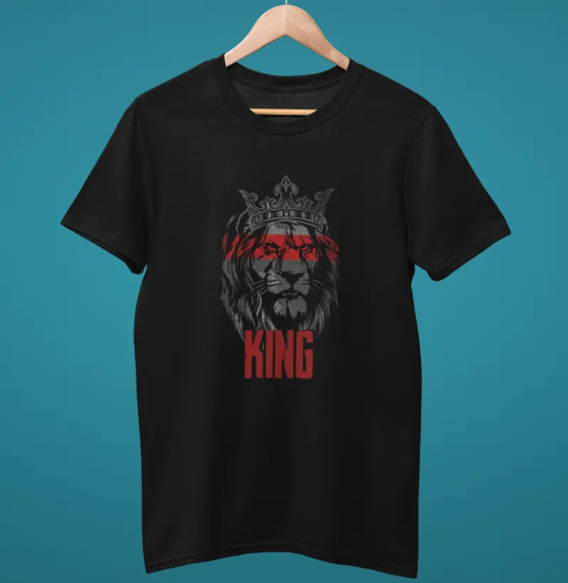 Camiseta Leão | King