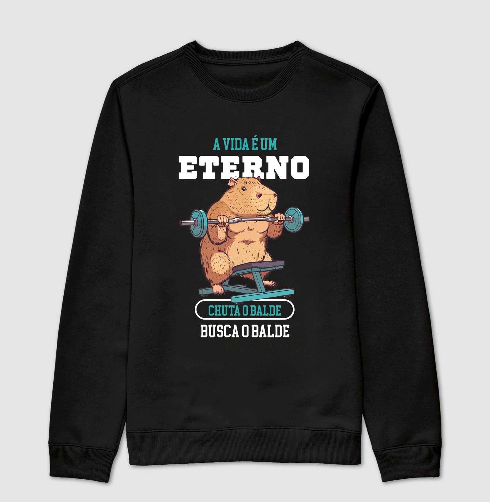 A vida é um eterno chuta o balde busca o balde